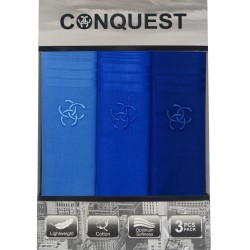 Conquest - 3 HANKY (CQH301) BEST BUY