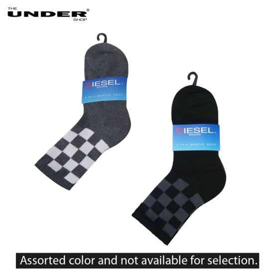 Diesel - 3 Pair Socks (DKC8717Q) BEST BUY